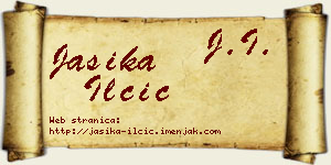 Jasika Ilčić vizit kartica